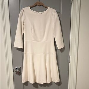 Ann Taylor Cream Dress